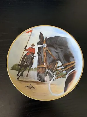 Kaiser RCMP 100th Anniversary Commemorative Decorative Plate  Musical Ride  • $11.99