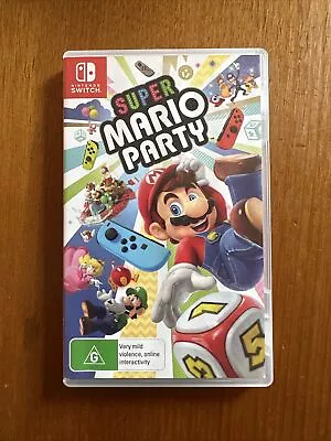 Super Mario Party (g) Nintendo Switch Oz Seller • $49.99