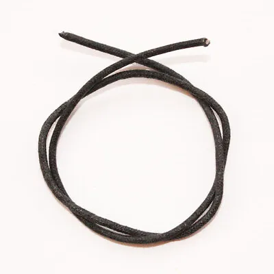 Gavitt Vintage Style Cloth Push Back Guitar Hook Up Wire - 22 AWG 7 Strand Black • £1.99