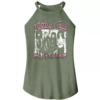 Motley Crue Dr Feelgood Photo Women's Rocker Tank Album Rock Band Concert Tour • $29.50