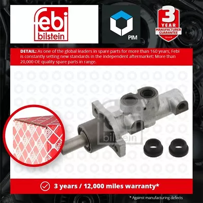 Brake Master Cylinder Fits AUDI TT 8N3 8N9 1.8 LHD Only 98 To 06 1J1614019 Febi • $74.31