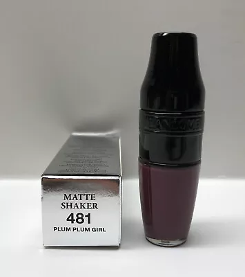 Lancome Matt Shaker Liquid Lipstick #481 Plum Plum Girl Nib • $14.99