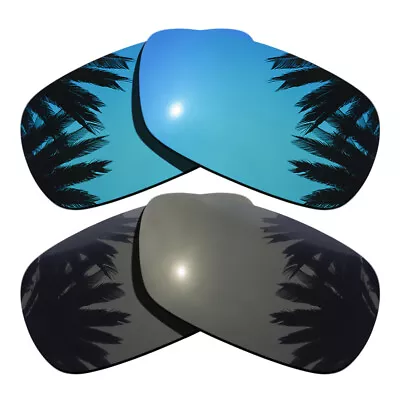 Black&Ice Blue Polarized Replacement Lenses For-Oakley Crosshair 2.0 • $29.69