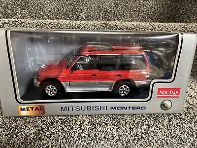 1/18  Sunstar  Mitsubishi Montero 4WD V6 3500 Diecast New!! Rare! • $109.99