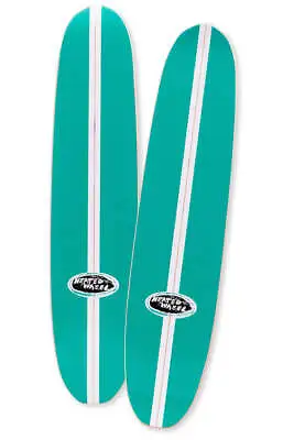 The Heated Wheel Baja Aqua Neil Blender Polarizer Skateboard Deck • $50