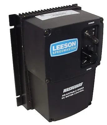 Leeson DC Motor Control # 174102 - NEMA 4X - 90/180V DC 1/8HP To 2HP • $504