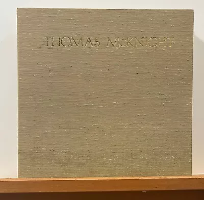 Thomas McKnight Deluxe Book - Signed W/ Original Matching N&S Serigraph • $495