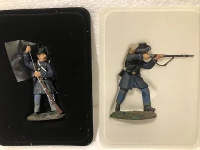 $88.99 • Buy W Britains Civil War Toy Soldiers Union Infantry Iron Brigade #1. 31094 / 31003