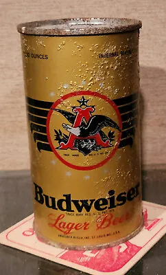 1946 Budweiser Oi Irtp Steel Flat Top Beer Can St Louis Mo Anheuser Busch #2 • $30