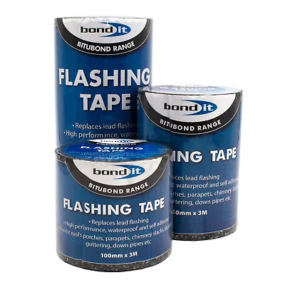 Flashing Tape Flashband Roof Repair 3m Kit Self Adhesive Seals Leaks Lead • £14.67