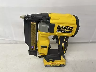 Dewalt DCN623 20V MAX Brushless Cordless 23Ga. Pin Nailer W/ 2.0 Ah Battery • $99.99