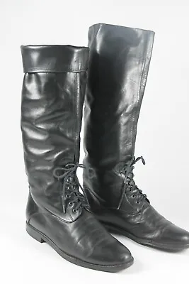 Women's Boots Leather Boots Donna Carolina Size 38 True Vintage 80s • $162.58