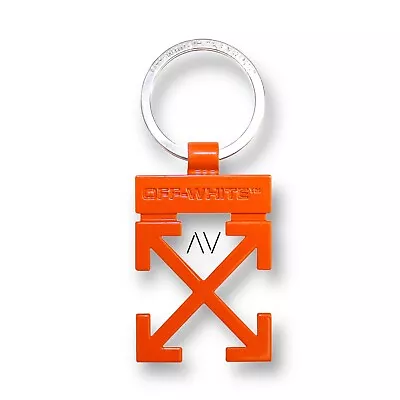 Off-White C/o Virgil Abloh Arrows Keychain New & Authentic / Orange • $39