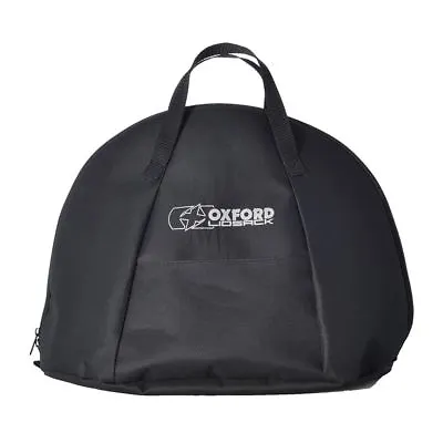 Oxford Lidsack Motorcycle Helmet Bag Motorbike Crash Lid Storage Carry Black New • $18.81