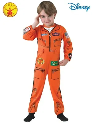 Dusty Crophopper Flight Suit Boys Kids Costume Disney Planes Aviator Pilot • $17