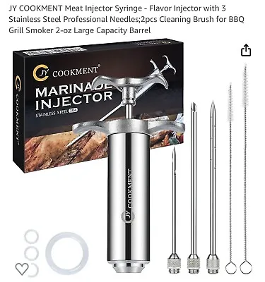 JY Cookment Stainless Steel 304 Marinade Injector  • $15