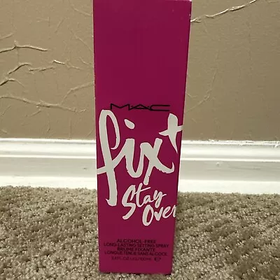 MAC Fix + Stay Over Long Lasting Setting Spray 16hr 3.4oz 100ml Alcohol Free NEW • $24