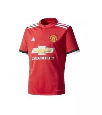 Adidas Manchester United Two Button Football Soccer Jersey New Youth XL • $31.99