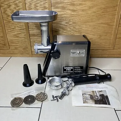 Waring Pro Electric Meat Grinder Model MG100 • $35.74