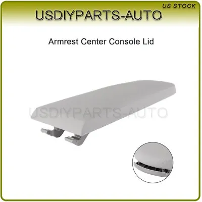 Armrest Cover Lid Fits VW Jetta Golf MK4 Beetle PU Leather Center Console Gray • $11.99