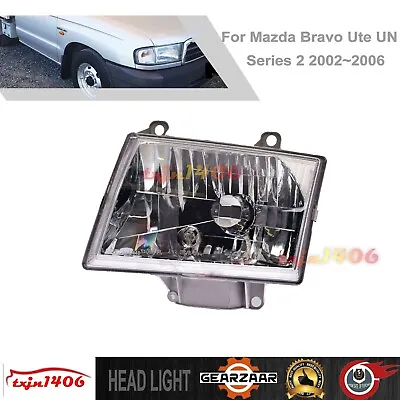 Head Light Front Chrome Left Hand Fits Mazda Bravo Ute UN Series 2 2002~2006 • $57