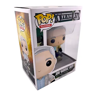 Funko Pop! Television The A-Team 371 John  Hannibal  Smith TV Show Vaulted • £38.56