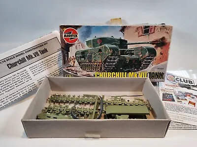 Airfix Vintage Classics Churchill Mk.VII Tank 1:76 Model-Box Opened Never Built • £9.99