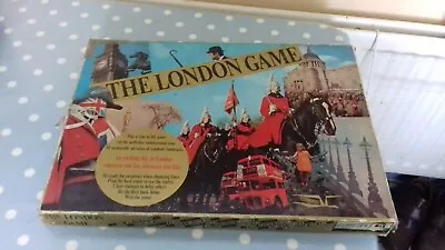 VINTAGE 1970s THE LONDON GAME (LONDON UNDERGROUND) BOARD GAME COMPLETE • £5.50
