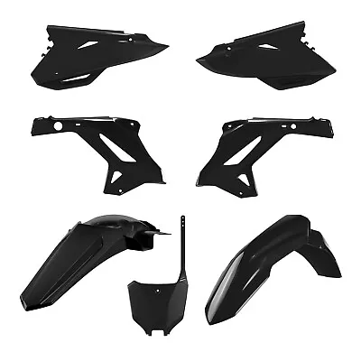 Polisport Black MX Restyle Plastic Kit For Honda CR125R 2002-2007 • $349.95