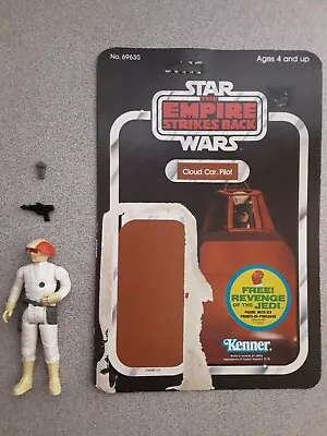 1981 Cloud Car Pilot Star Wars TESB Complete With Weapon Comm Device And Card • $75