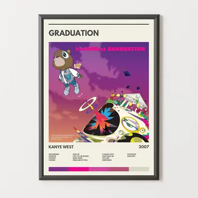 Kanye West Graduation Album Poster • £4.99