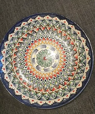 £25 • Buy Hand Painted Portuguese Pottery Dish 32cm 