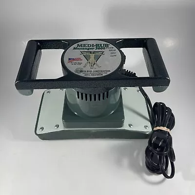 Medi-Rub Massager 2000 Plus 2-Speeds USA Made Massage Machine 120V • $44.99