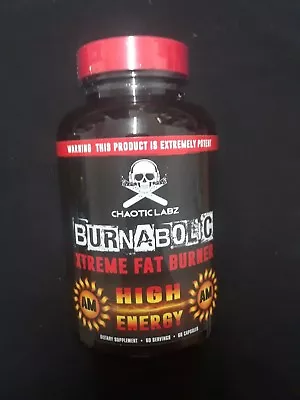 Chaotic Labz Burnabolic AM Extreme Fat Burner 60 Capsules • $40