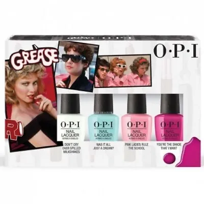 Opi Grease 2018 Nail Polish Collection - Mini 4 Pack (DDG14) • $14