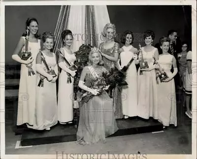 1967 Press Photo Miss North Carolina Pageant Contestants Charlotte - Afa11274 • $16.99