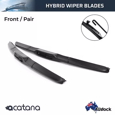 Windscreen Wiper Blades For Honda Accord Euro CU Sedan 2008 - 2015 Pair 24 + 22  • $26.90