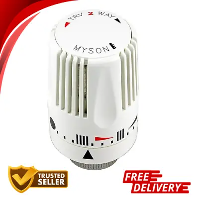 Standard Thermostatic Radiator Valve Replacement Head Only (TRV 2 WAY) Myson • £22.49