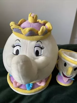 Bnwt Disney Mrs Potts & Chip Large  Plush Soft Toy Beauty And The Beast  • £4