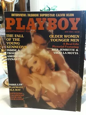 Vintage Playboy May 1984 Rita Jenrette Vikki La Motta Patty Duffek Young Kennedy • $5