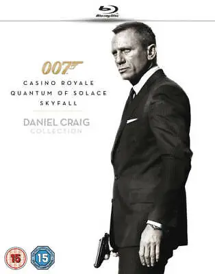 Casino Royale/Quantum Of Solace/Skyfall Blu-ray (2013) Daniel Craig Campbell • £4.37