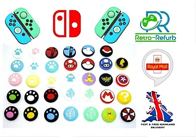 £1.77 • Buy Nintendo Switch Thumb Grips Pokemon Mario Zelda Animal Crossing X1 - UK Seller