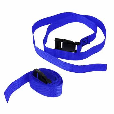 £5.35 • Buy 2pcs Golf Trolley Webbing Straps / Securing Travel Bag Luggage And Suitcase