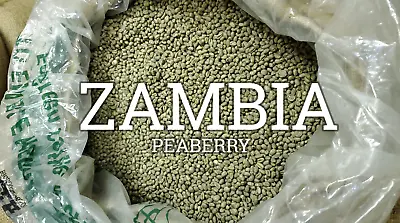 5 Lb Fresh Unroasted Zambian Zambia Peaberry Green Coffee Beans - Arabica • $33.99