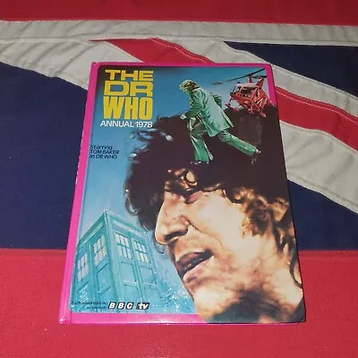 The Doctor Who Annual 1978 HARDBACK The 4th Dr Tom Baker TARDIS Daleks Sci Fi • £9.99