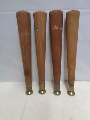 (4) Restore 1950 1960 Wooden Legs DANISH Table Or Stand VINTAGE Used 10  Modern • $39