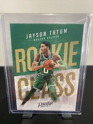 2017-18 Prestige Jayson Tatum Rookie Class • £15