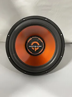 Quantum Audio QSW12D4.1 12” 1500W Dual 4 Ohm Subwoofer • $30