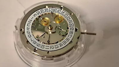 $415 • Buy ETA 7750 Movement NOS With Clamps/screws Yellow Rotor Valjoux 7750 25 Jewels