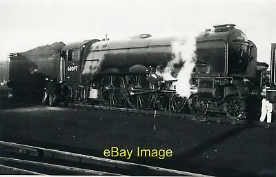 Photo 6x4 Railway Steam 60097 4-6-2 A3 Class Pacific Haymarket Shed C1960 • £2.50